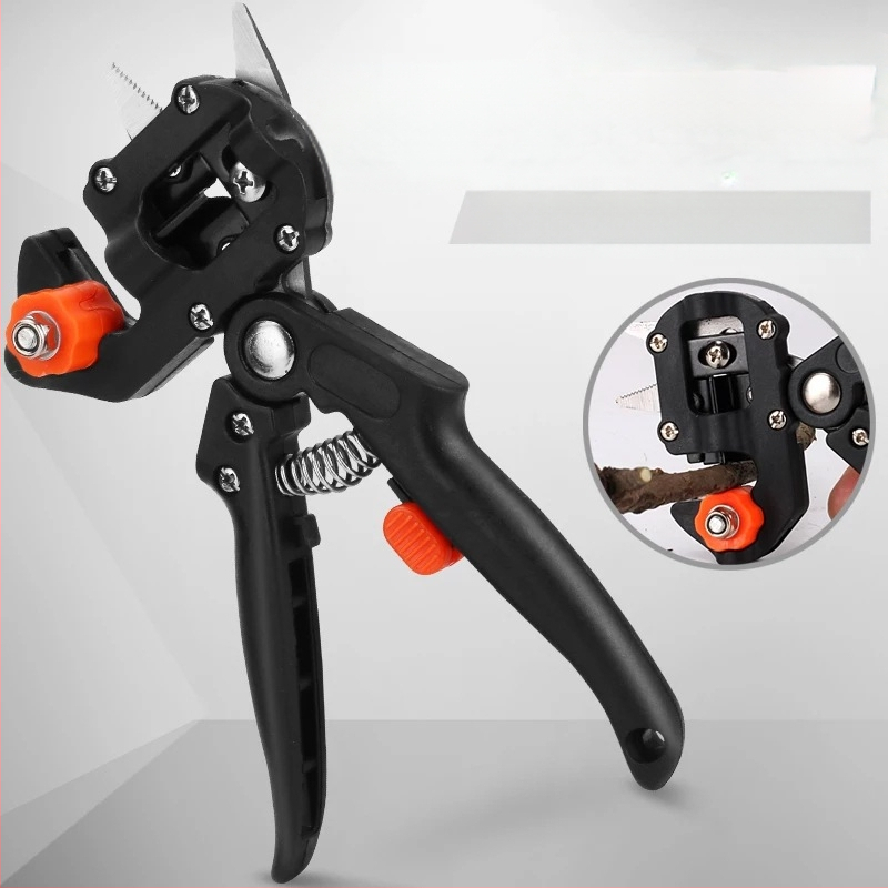 Многофункционален инструмент за присаждане HJ-09 | инструментална стомана, електрофорезна обработка, PVC дръжка, тегло 500 g