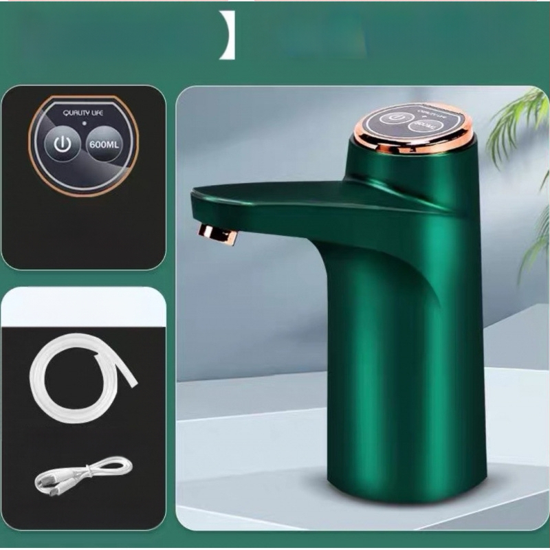 Automātisks ūdens sūknis pudelēta ūdens – USB uzlāde, 20V, 5W, Mehāniska darbība, 5Hz