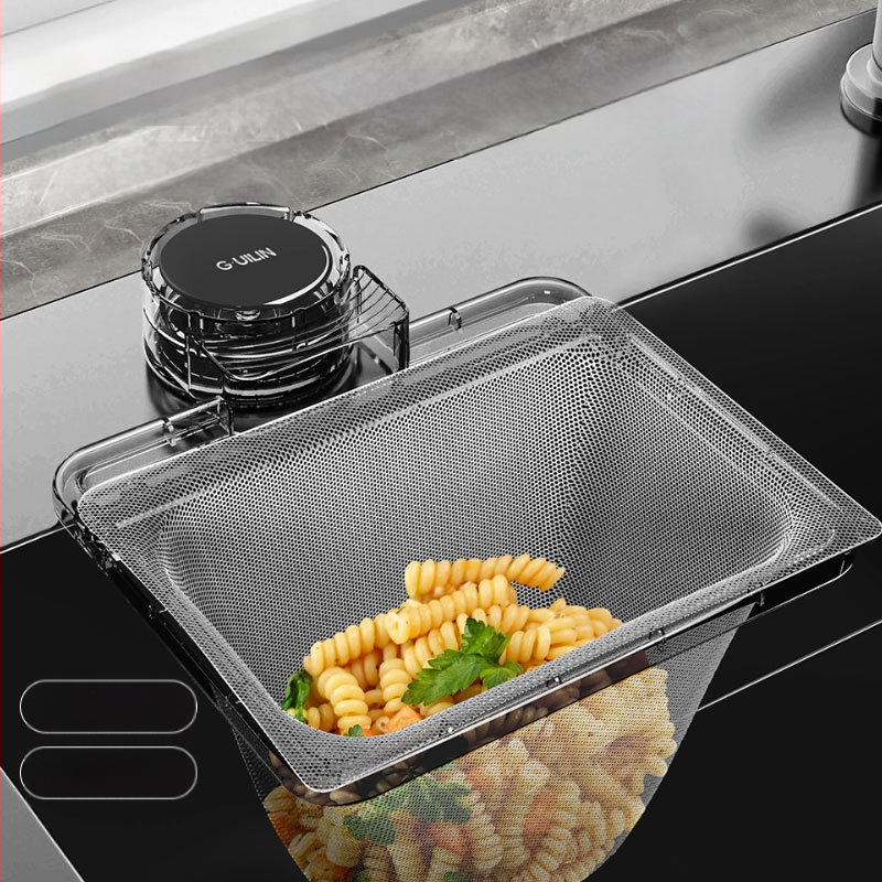 Филтър за мивка с вакуумна чашка, пластмасов, за остатъци от храна, модерен минималистичен стил, стартира през 2025