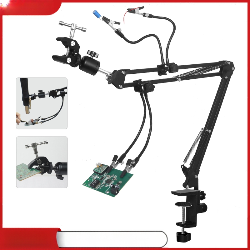 Фиксирана скоба за горещ въздух за ремонт на PCB (S2 стомана; ремонт на печатни платки; телекомуникационна поддръжка)