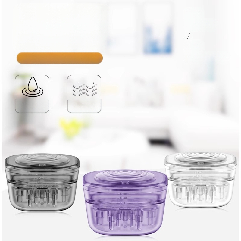 Smooth Hair XF-1 galvos odos vaistų aplikatorius su kvadratine skaidrąja vadomąja šukele – 38 g, riebalų kontrolė, galvos odos nuraminimas, masažinė galvutė su plaukų augimo esencija