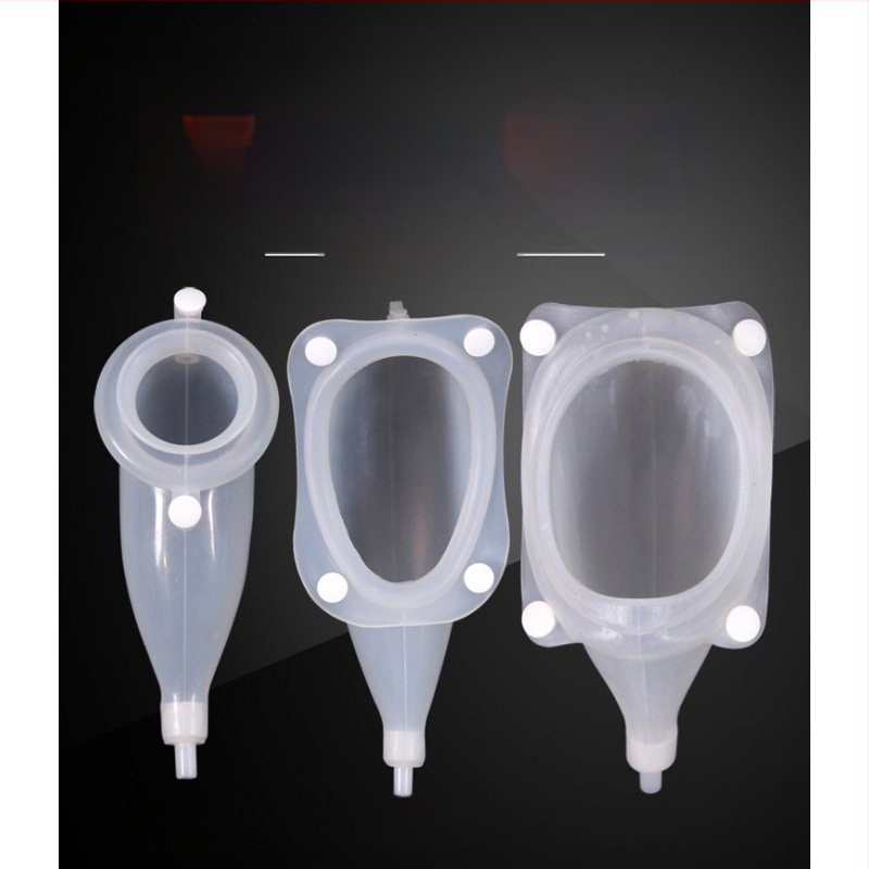 Shengbang силиконов уринен колектор и торба за урина за възрастни с инконтиненция — силикон/пластмаса, 60 бр. в опаковка