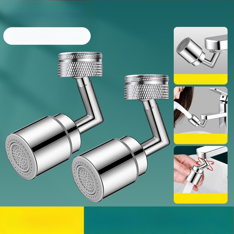 Universalus virtuvinis maišytuvas su pasukama ranka ir išplėtine srove antgaliu, keraminių vožtuvų kamienas, varis, srieginis montavimas, modernus stilius