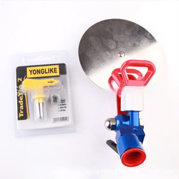 Aukšto slėgio beoro purškimo įrenginio baflių diskas – universalių purkštuko priedų rinkinys