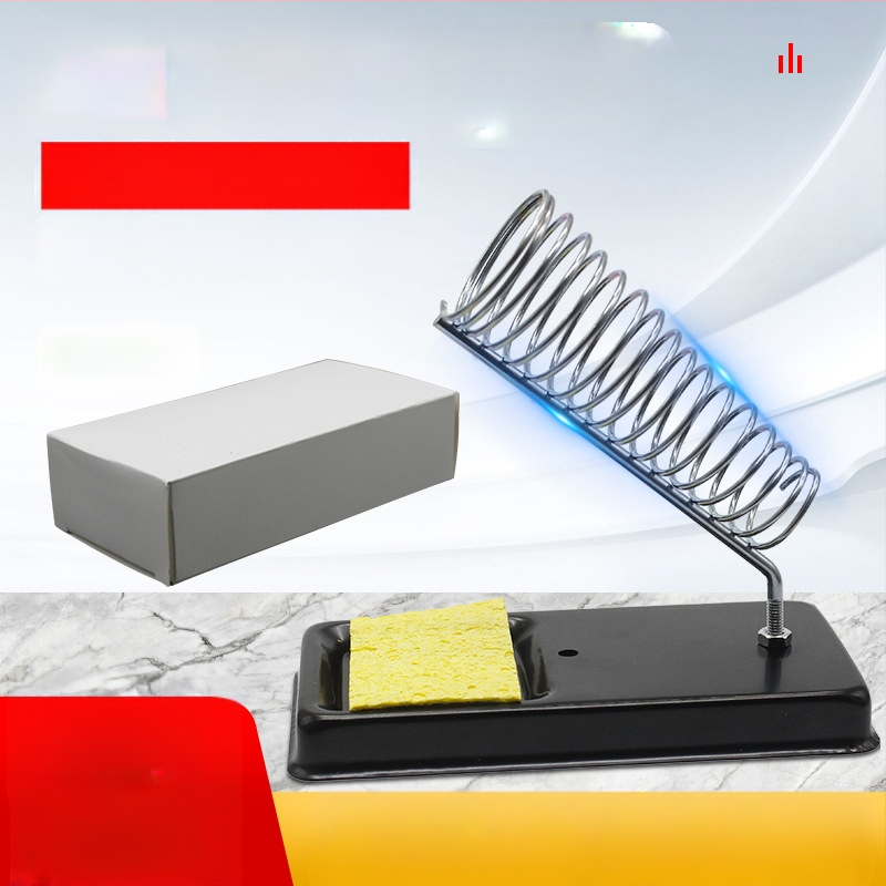 Litavimo stovas, visometalinė konstrukcija, su V formos rėmu, daugiafunkcinis, kempinės laikiklis