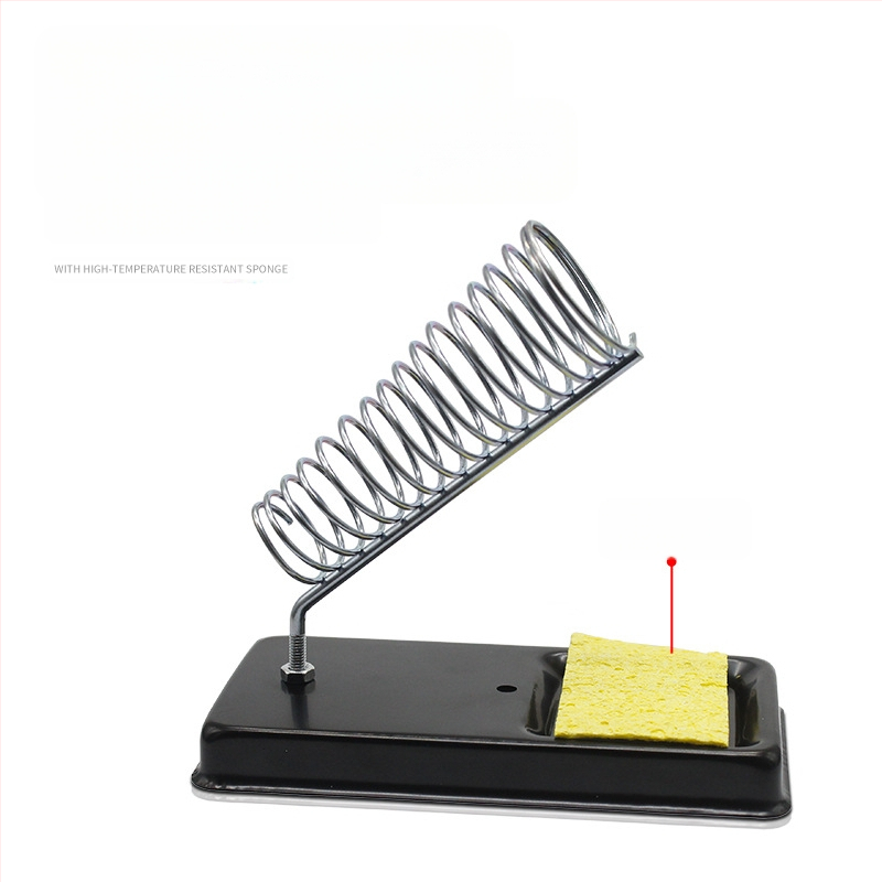 Litavimo stovas, visometalinė konstrukcija, su V formos rėmu, daugiafunkcinis, kempinės laikiklis