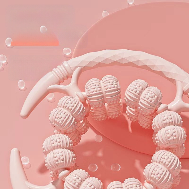 Koja masažo įrenginys su 32 skriemuliais, pilnai apvelgti rulonai, meridianų masažas — Medžiaga: PP • Prekės ženklas: Other • Kategorija: Kojų grožio įrenginys