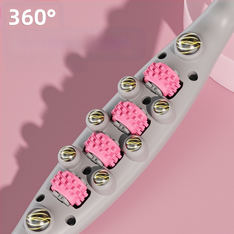 Viso kūno masažuoklis su kamuoliniais galvutėmis, lieknėjimo įrankis, pilvo masažo lazdelė, apima juosmenį, nugarą, kojas, pečius ir kaklą, meridijanų šepetėlis; Prekės ženklas: Other, išleista 2024 m. vasarą