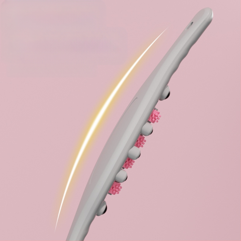 Viso kūno masažuoklis su kamuoliniais galvutėmis, lieknėjimo įrankis, pilvo masažo lazdelė, apima juosmenį, nugarą, kojas, pečius ir kaklą, meridijanų šepetėlis; Prekės ženklas: Other, išleista 2024 m. vasarą