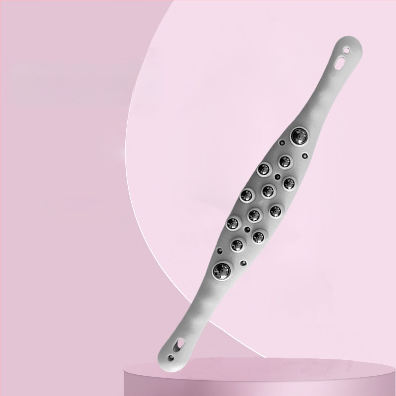 Viso kūno masažuoklis su kamuoliniais galvutėmis, lieknėjimo įrankis, pilvo masažo lazdelė, apima juosmenį, nugarą, kojas, pečius ir kaklą, meridijanų šepetėlis; Prekės ženklas: Other, išleista 2024 m. vasarą