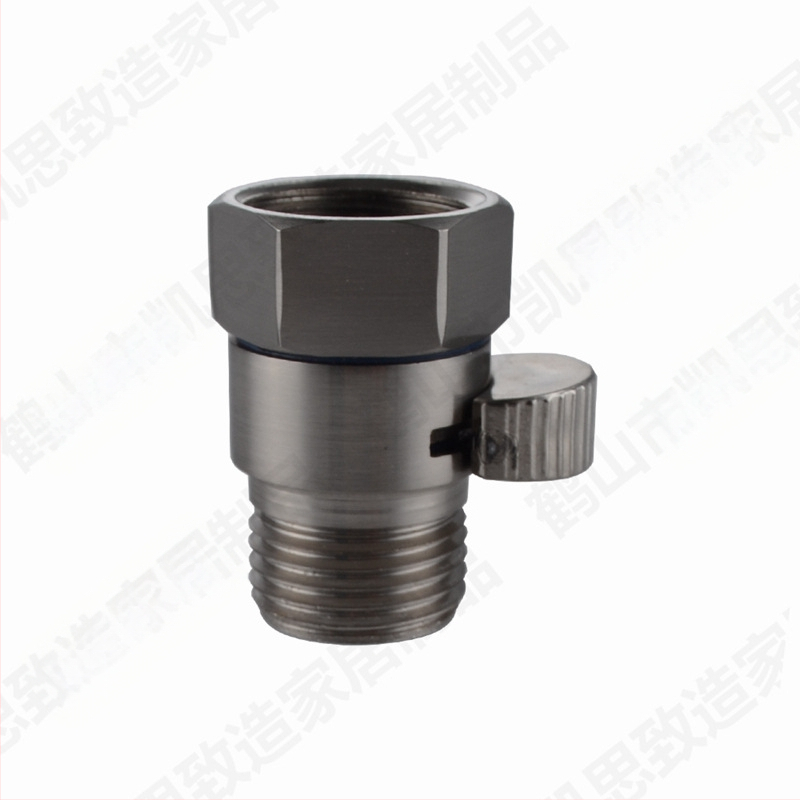 K1140 Меден прав клапан с функция за спиране на водата, за душ и пръскачка, резба