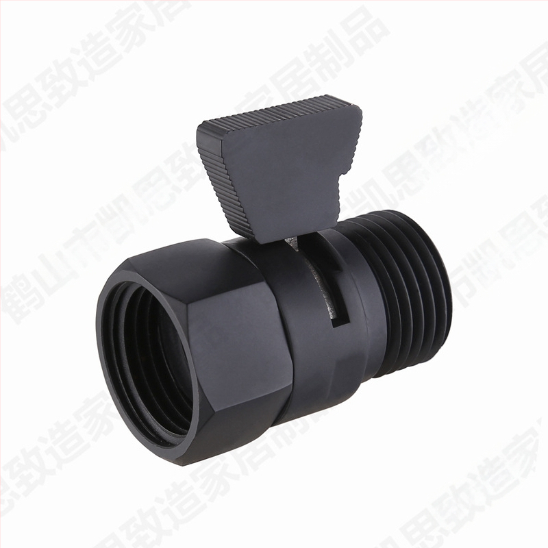 K1140 Меден прав клапан с функция за спиране на водата, за душ и пръскачка, резба