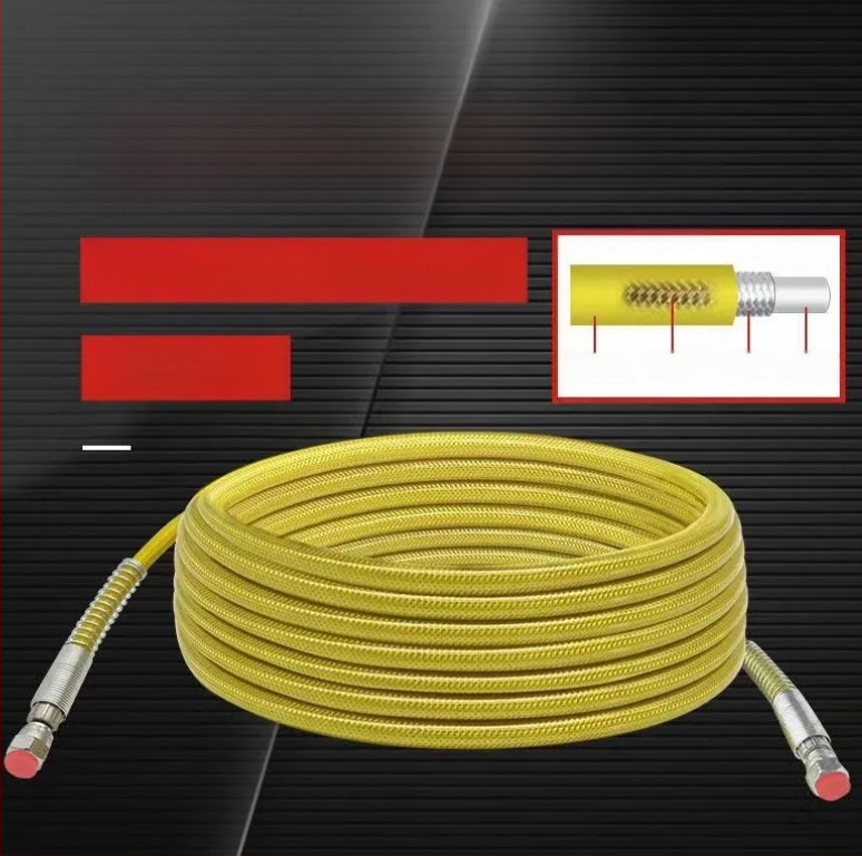 Beorinis purškimo įrenginys vamzdžiams — aukštas slėgis, atsparus dilimui, sprogimo atsparumas