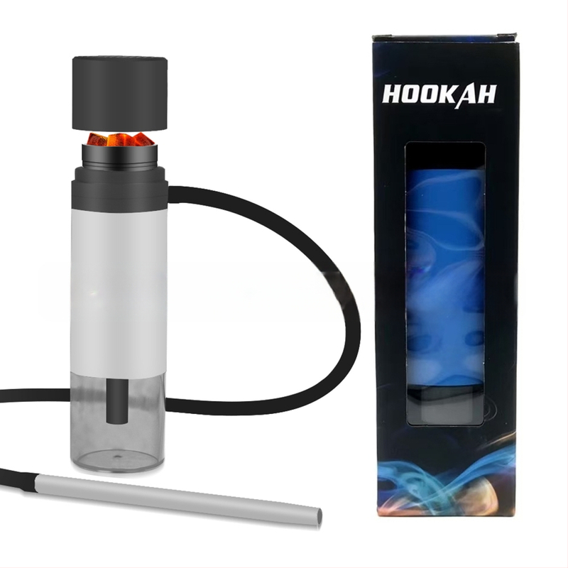 Išardomas šisha puodelis – nešiojamas vandens pypės priedas namams ir automobiliui; medžiaga: aliuminio lydinys + stiklas; logotipo spauda įmanoma; pritaikymas