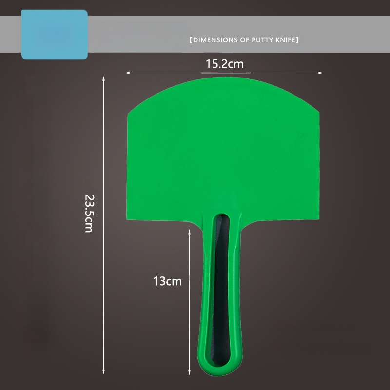 Арковидна шпатула от неръждаема стомана за шпакловка, мазилка и цимент
