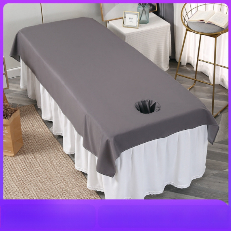 Patalynės lakštas iš poliesterio su šukuotu audiniu, dažytas audinys, vientisas raštas, paprastas stilius