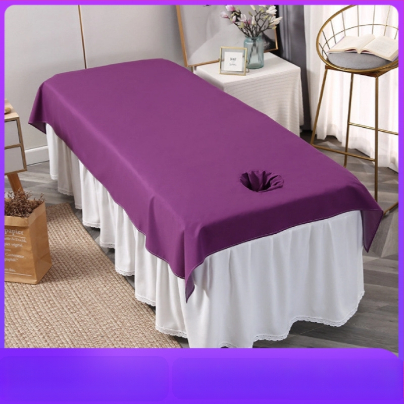 Patalynės lakštas iš poliesterio su šukuotu audiniu, dažytas audinys, vientisas raštas, paprastas stilius