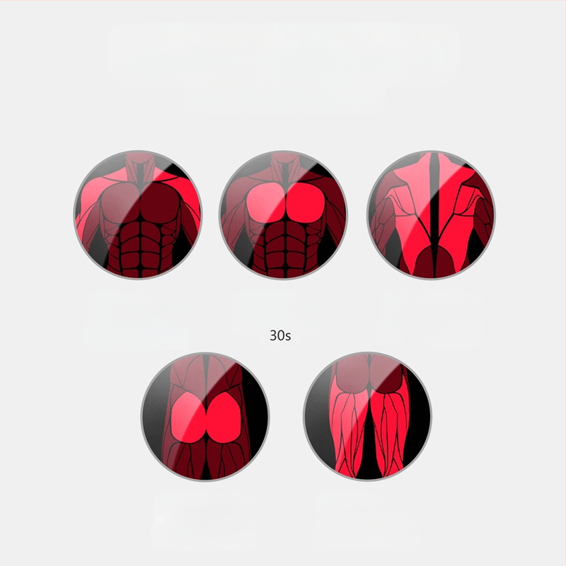 Mini fascia gun sportiniam raumenų atpalaidavimui, 3800 aps./min, 24W, 1 galva, be įkraunamos baterijos