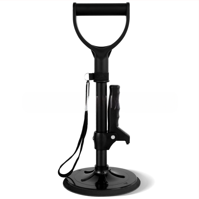 Siilang регулируема опора за ставане с двойна дръжка, от алуминиева сплав, за възрастни, преносим, модел SL-022