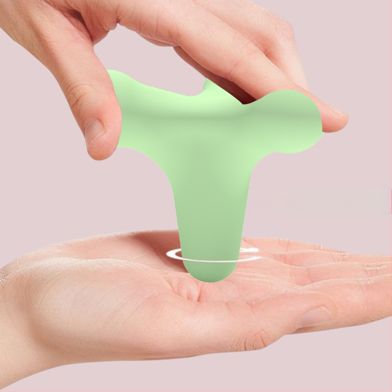 Miofascialinis masažo kamuolys su keturių kampų dizainu – silikoninis, nereikia pripūsti, skirta pečių ir pėdų raumenų atsipalaidavimui, reabilitacijai