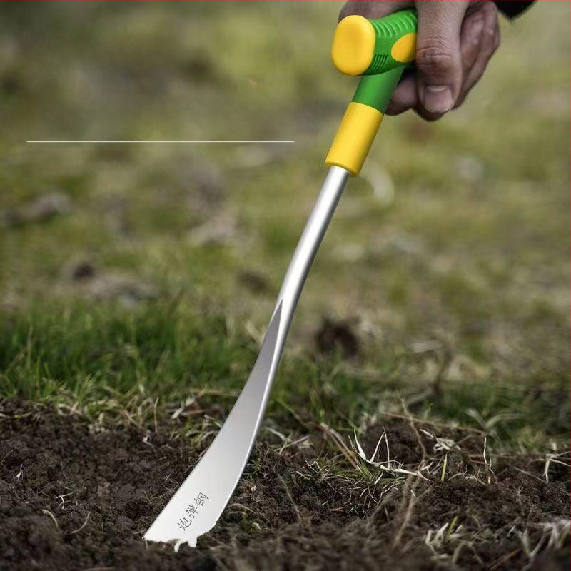 Sodo rankinis kastuvas česnakams ir laukiniams daržovėms