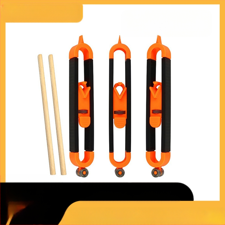 Контурен измервател за неравномерни форми – елипсовиден контурен инструмент за дървообработване, многофункционален контурен измервател Lanzhao