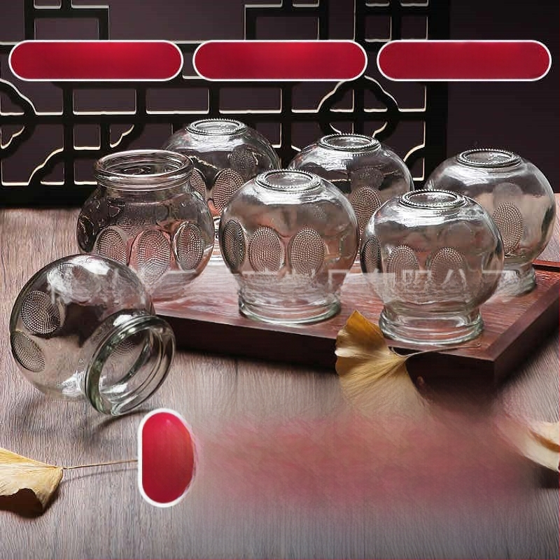 Vakuuminis kupavimo įrenginys, stiklinis kupavimo rinkinys, skirtas eteriniams aliejams, licencijuotas privataus prekės ženklo žymėjimas, logotipo spausdinimas galima