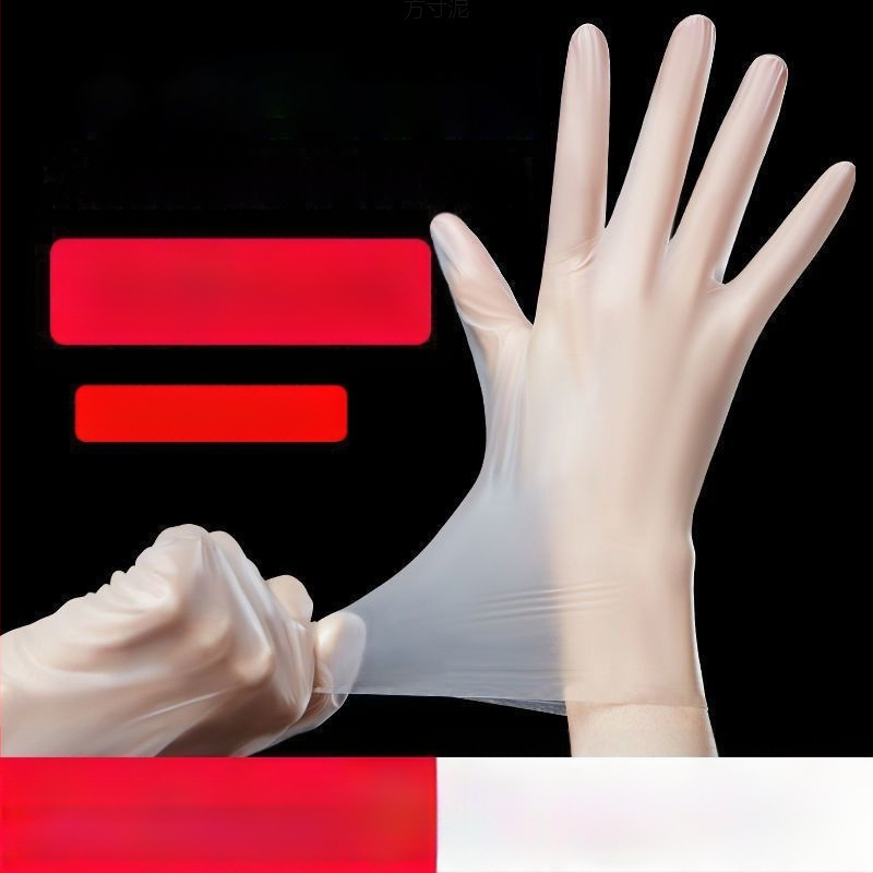 Vienkartinės store maisto kokybės pirštinės cateringu ir virtuvei, anti-slip, su logotipo spauda