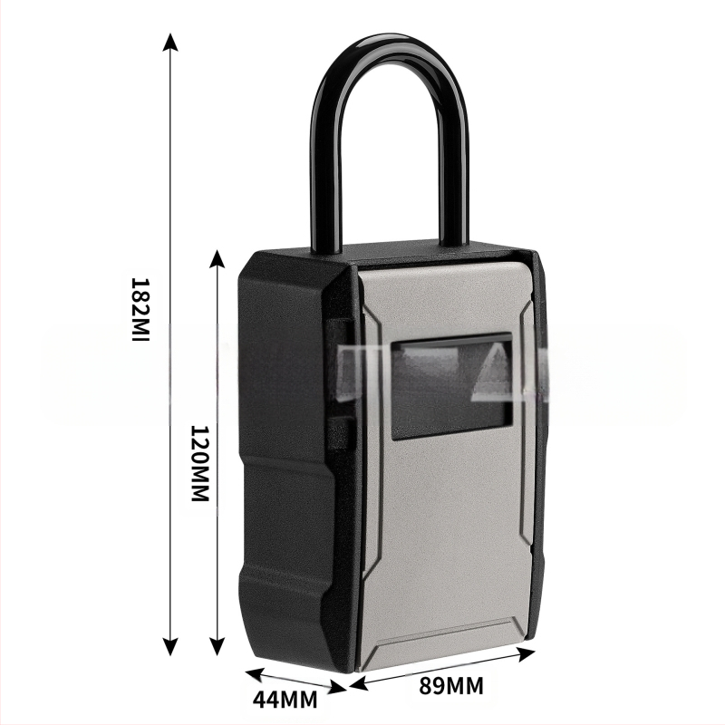 Κουτί κλειδιών από κράμα αλουμινίου, μοντέλο 817P, τύπος μηχανής, πάχος κλειδωτικής ράβδου 5 mm, για κλειδιά, τραπεζικές κάρτες και ταυτότητες