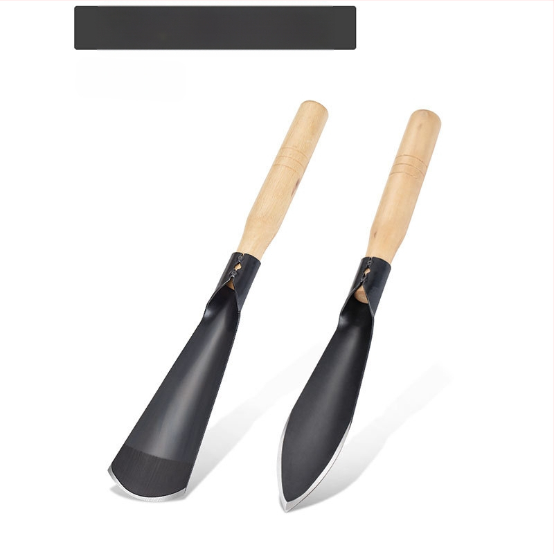 Česnakų ir laukinių daržovių kastuvas, plieninė rankena, galvutės ilgis 260 mm, plotis 30 mm, galvos svoris 0,3 kg, Pro-election