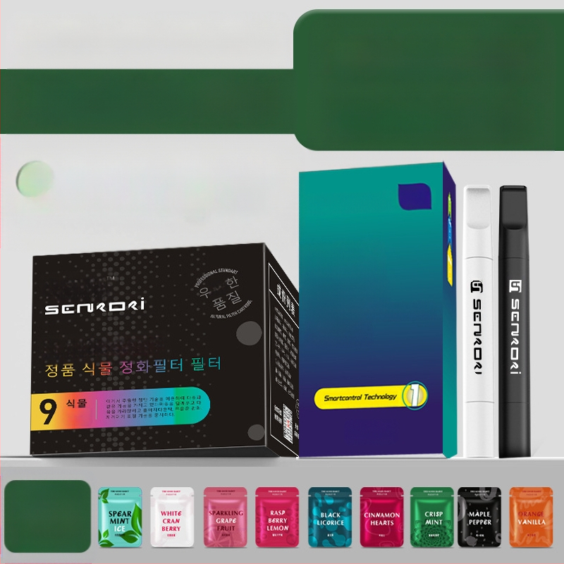 Plastikinis cigarečių laikiklis – pagalbinė priemonė metant rūkymą, be nikotino, pritaikomas