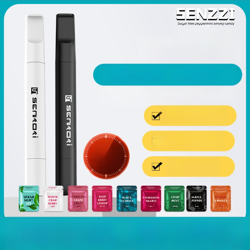 Plastikinis cigarečių laikiklis – pagalbinė priemonė metant rūkymą, be nikotino, pritaikomas