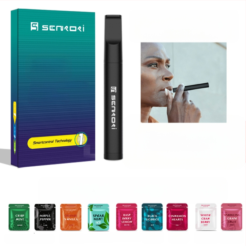 Plastikinis cigarečių laikiklis – pagalbinė priemonė metant rūkymą, be nikotino, pritaikomas