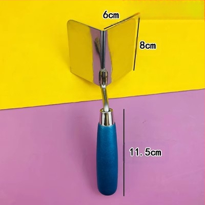 Двупосочен ъглов инструмент от неръждаема стомана за вътрешни и външни ъгли, шпакловане и работа със шпакловка; модели D200, D300, D200S, D300S
