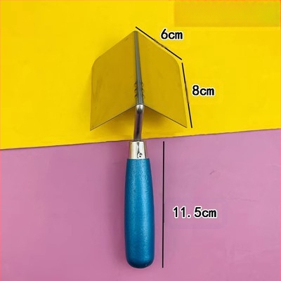 Двупосочен ъглов инструмент от неръждаема стомана за вътрешни и външни ъгли, шпакловане и работа със шпакловка; модели D200, D300, D200S, D300S