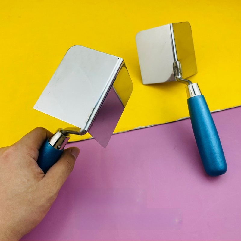 Двупосочен ъглов инструмент от неръждаема стомана за вътрешни и външни ъгли, шпакловане и работа със шпакловка; модели D200, D300, D200S, D300S