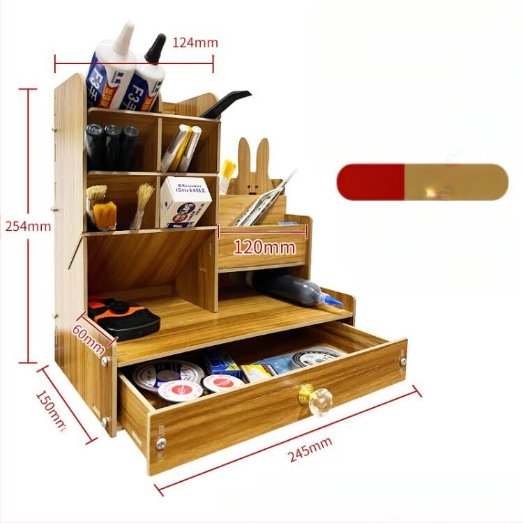 Medinis atsuktuvų laikiklis, daugiafunkcinis mobiliųjų telefonų remonto įrankių organizatorius ir darbo stalas