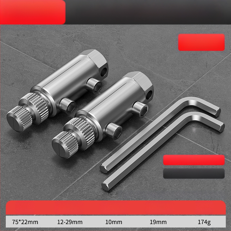 Универсален извличач на резби за домашни водопроводни тръби и ъглови клапани – съвместим с 24V електрически ъглошлайф