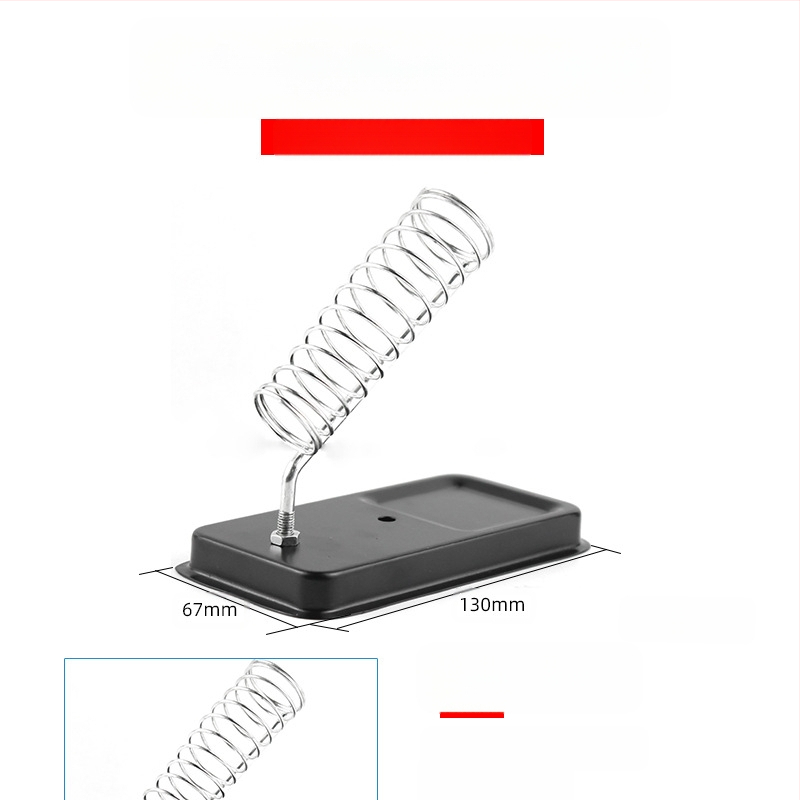 Viso metalo litavimo laikiklis su kvadratine Y tipo laikikliu, emalinis paviršius, suderinamas su litavimo įrankių laikikliais, prekių ženklas Neutral