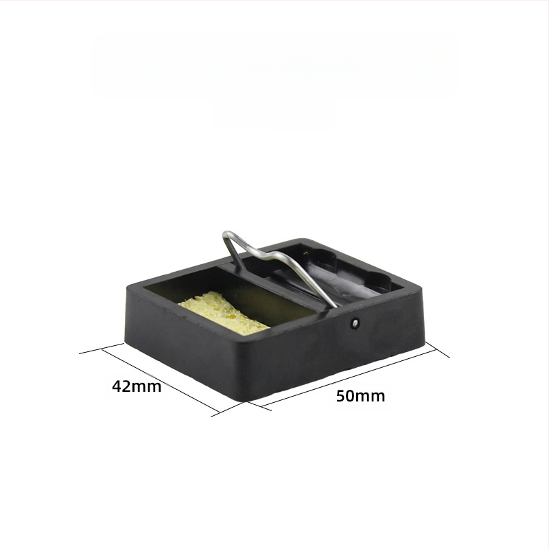 Viso metalo litavimo laikiklis su kvadratine Y tipo laikikliu, emalinis paviršius, suderinamas su litavimo įrankių laikikliais, prekių ženklas Neutral