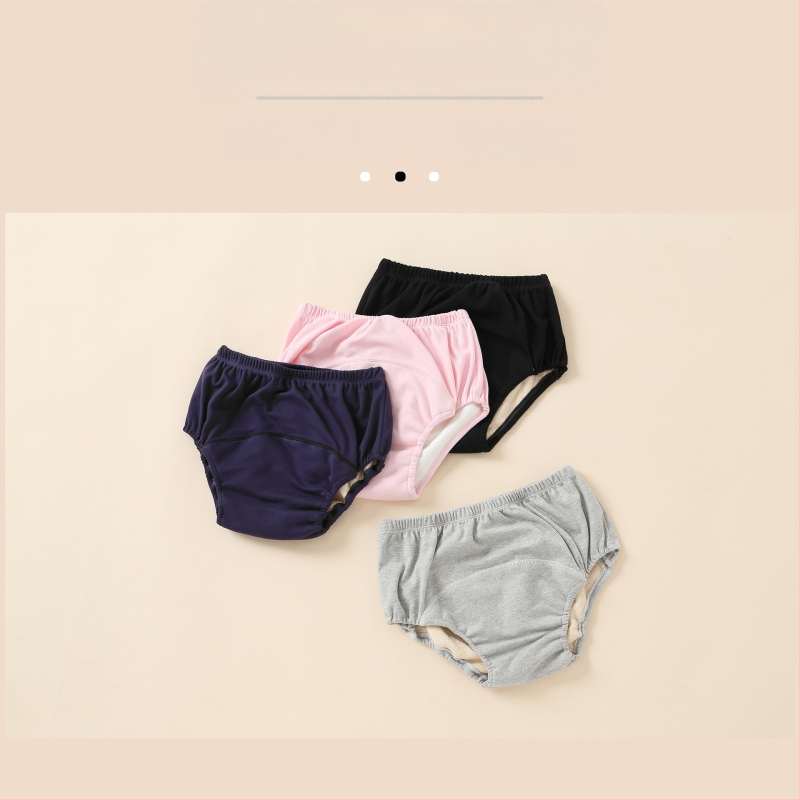 Slip de incontinență pentru adulți, lavabil, 95–100% bumbac, tricotat, talie medie, femei