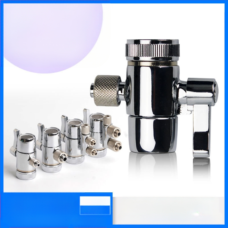 Source Vandens filtravimo čiaupo daliklis vožtuvas, grynas varis, 500 L/h, Modelis 3