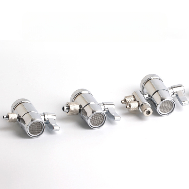 Source Vandens filtravimo čiaupo daliklis vožtuvas, grynas varis, 500 L/h, Modelis 3