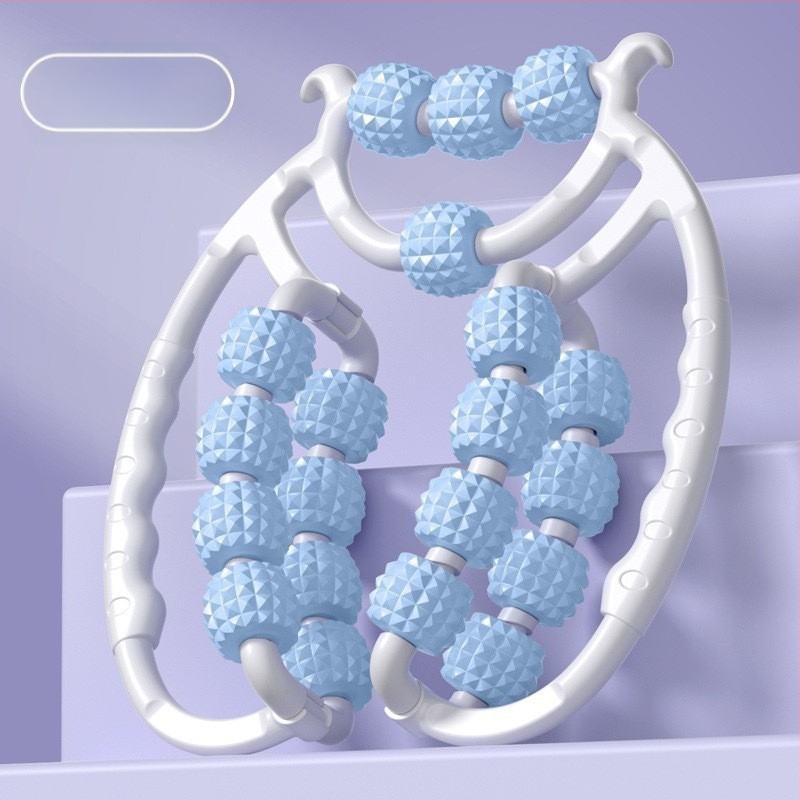 Dviejų eilių apskritasis kojų masažeris su voleliais; Medžiaga: PP + kopolipropilenas; Ženklas: Sai Yue Kang