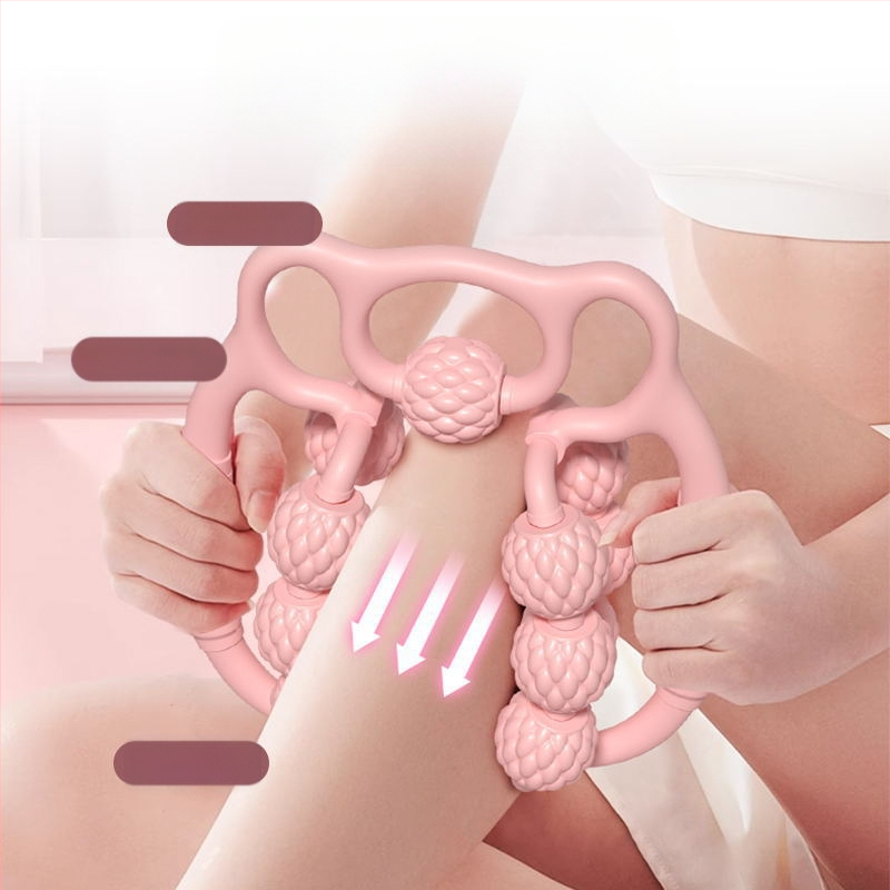 Dviejų eilių apskritasis kojų masažeris su voleliais; Medžiaga: PP + kopolipropilenas; Ženklas: Sai Yue Kang