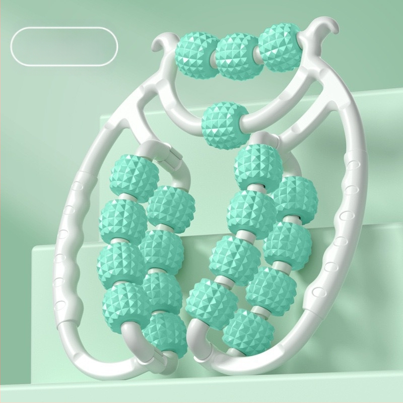 Dviejų eilių apskritasis kojų masažeris su voleliais; Medžiaga: PP + kopolipropilenas; Ženklas: Sai Yue Kang