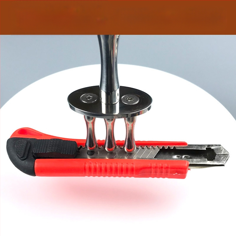 anisa Furculă magnetică de masaj pentru meridiane — terapie acupoint cu două și trei arcuri, capete rotunde de masaj pentru gât, spate, talie și picioare