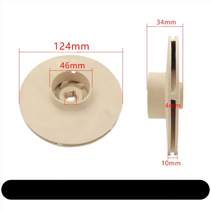 Jet savivartinė siurbimo pompa – plastinis impeleris, vadinamoji vamzdelio vadovas, stulpas, aukštos temperatūros atsparumas