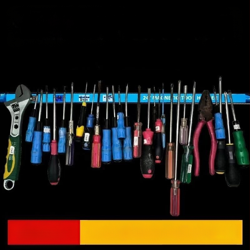 Μαγνητική βάση εργαλείων για οικιακή και κουζίνα με μαγνήτες υψηλής ισχύος; μοντέλα: 8in/20cm έξι φορές μεγαλύτερη μαγνητική βάση, 6in/16cm κοινή μαγνητική βάση, 12in/31cm έξι φορές μεγαλύτερη μαγνητική βάση, 18in/45cm.