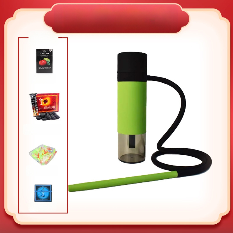 Hordozható Szétszerelhető Vízipipa — Komplett Mosható Készlet